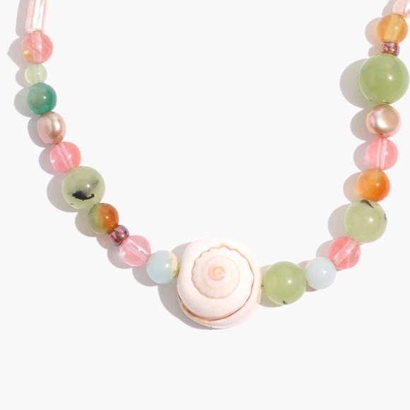 Hourston of Charlie Beads x Madewell seashell & bead necklace - limited edition - Picture 3 of 4
